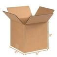 thumbnail image 1 of 8x8x8 Size Shipping and Packing Box - Cardboard - Quantity per Order: 10, 1 of 8