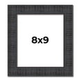 thumbnail image 1 of 8x9 Frame Brown Rustic Solid Wood Picture Frame 1.5 Inches Wide | Interior Frame Depth 0.5 Inches |, 1 of 8