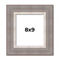 thumbnail image 1 of 8x9 Frame Grey Real Wood Picture Frame Width 2.75 Inches | Interior Frame Depth 0.5 Inches | Linus, 1 of 8