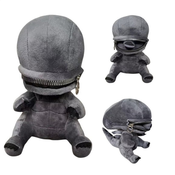9.05 Inch Cartoon Plush Human Xenomorph Hybrid Plush, Stuffed Figure Pillow for Room Decor for Video Game Fans