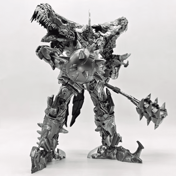 9.05 Inch Grimlock Double Converting Robot Dinosaur Action Figure, TW1034 Collectible Display Model