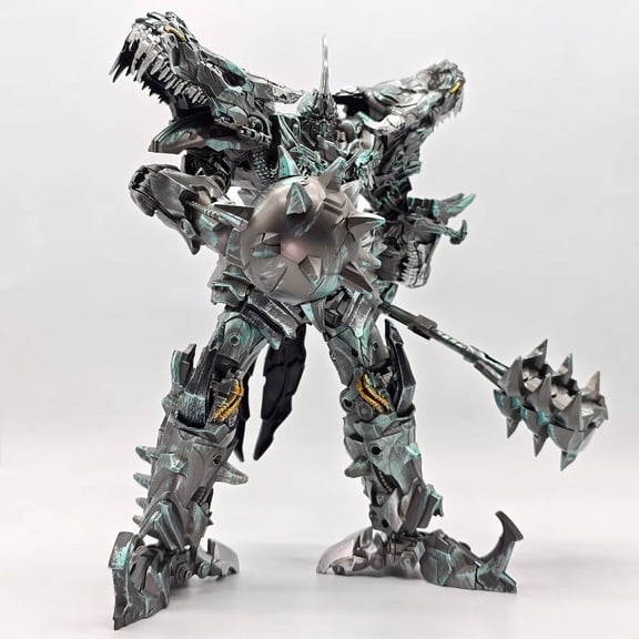9.05-Inch Transformer Studio Series KO Vertion TW-1034 Grimlock Action Figure Double Converting Robot Dinosaur Collectible Display