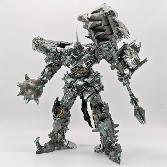 9.05-Inch Transformer Studio Series Leader Class TW-1034 Grimlock Action Figure Double Converting Robot Dinosaur Collectible Display