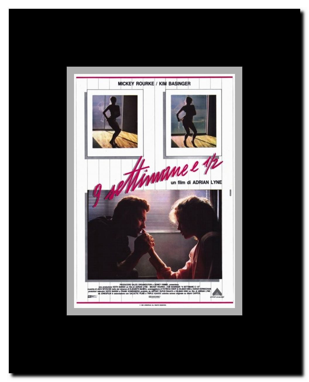 9 1-2 Weeks Framed Movie Poster