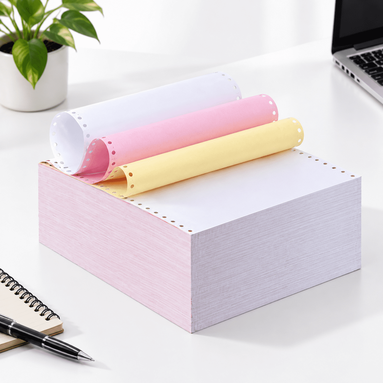 9-1/2 X 11 Inches Carbonless Continuoformsputer Paper Printable Ncr ...