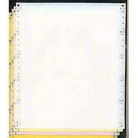 9-1/2 x 11" Dot Matrix Pinfeed Continuous Tractor Feed Computer Paper 4 Part