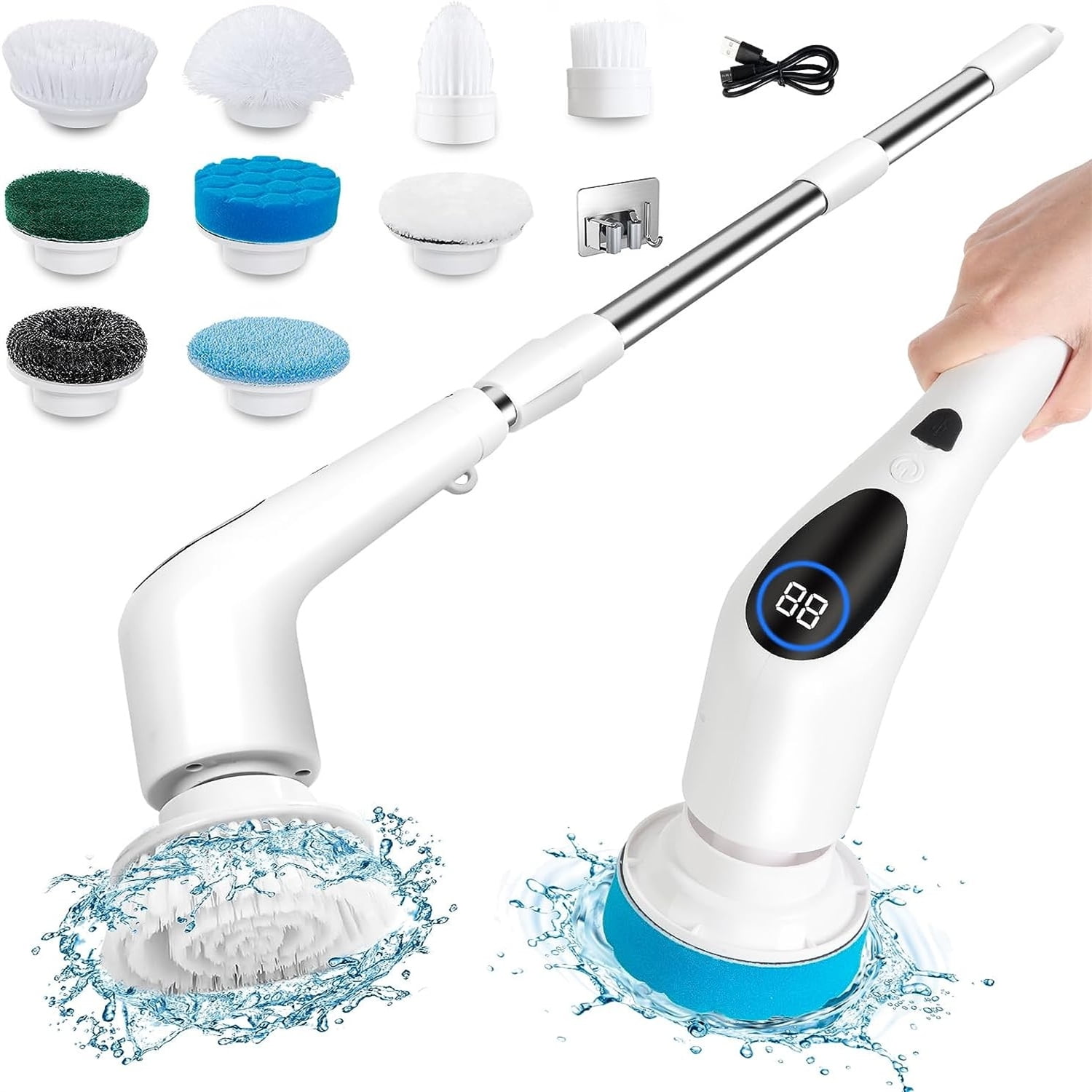 9-in-1 Wireless Electric Cleaning Brush Multifunctional Bathroom Windo –  ALEXIS AUTO REPAIR INC