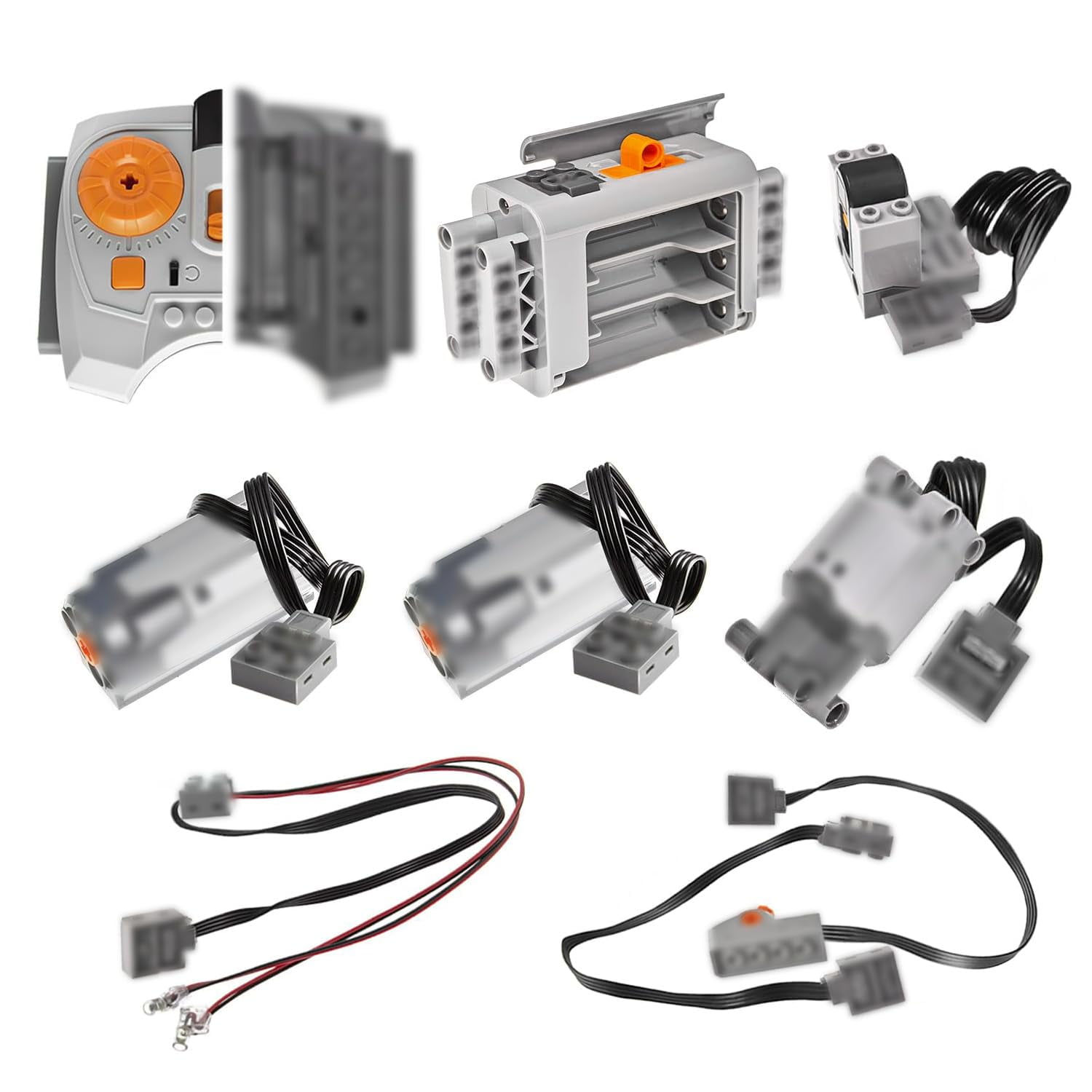 9 in 1 Motor Power Function Set,Equipped with Powerful High-Torque High ...