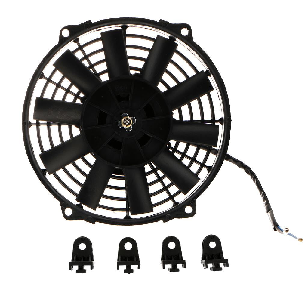9''/ 10''/ 12'' Car Motorcycle Electric Radiator Cooling Fan 80W 12V ...