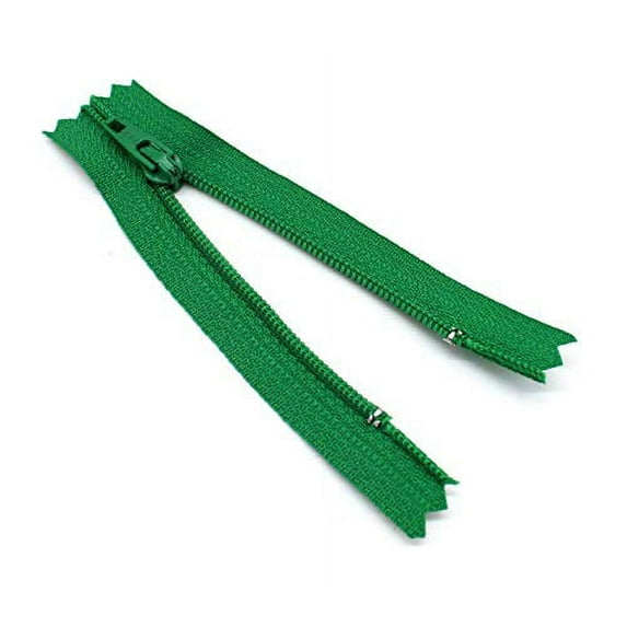 9" & 10"Assorted YKK Nylon Zippers- 25 of The Hottest Colors of The Season-Great for Sewing & Craft Projects-Made in USA