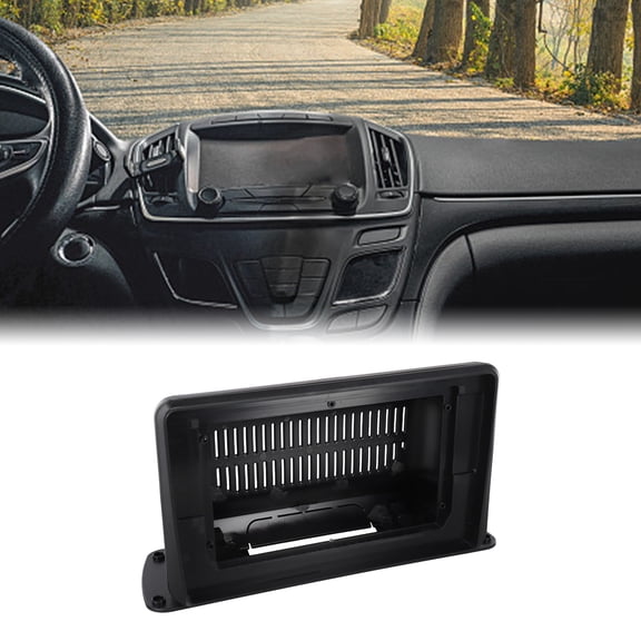 9/10 Inch 2 Din Radio Fascia Frame for Old Car Truck Rv Motorhome Stereo Double Din Dash Panel Frame Trim