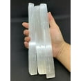 thumbnail image 1 of 9-10" Selenite Long Sticks, Bar, Wand, White Healing Stone, 1 of 8