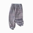 thumbnail image 1 of 9-10 Years Child Boys Hiking Pants Cargo Elastic Waist with Pockets Sweatpants School Pants Fall Winter Pants 1T 2T 3T 4T 5T 6T 7T 8T 10T Gray Pants, 1 of 4