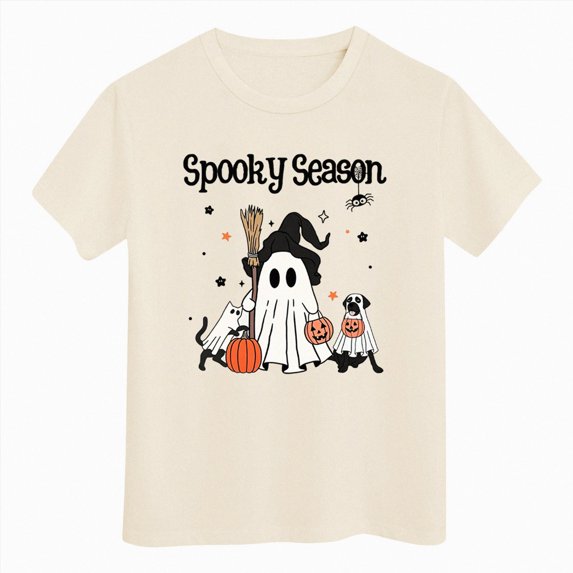 9-10 Years Girl Halloween T Shirt Halloween Shirts Funny Holiday Tee Top Halloween T-Shirt Party Gift