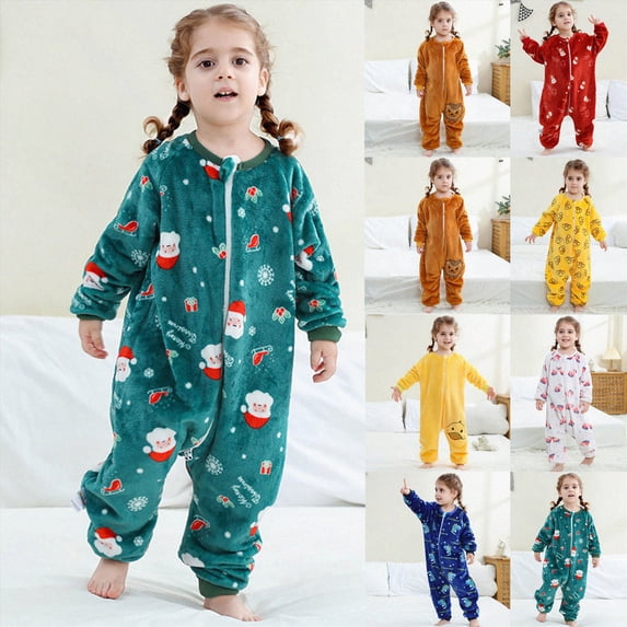 9-10 Years Newborn Baby Sleeping Bag Sack With Legs Long Sleeve Blanket Toddler Baby 9 Months 6T Newborn Cotton Button Climbing Suit