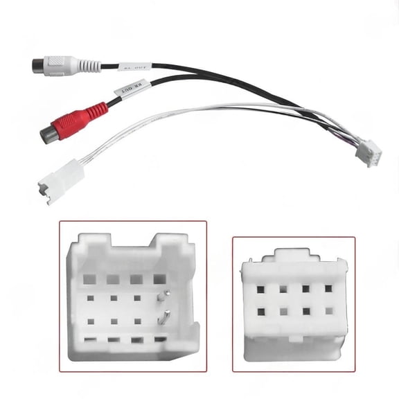 9/10-inch Android Large-screen Navigation Host Has An 8-pin Audio Cable and Retains The CAN Bus RX/TX Interface.
