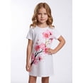 thumbnail image 1 of Kids Everyday Short Sleeve Dress Comfort-Fit Round Neck Sundress for Girls Junior Girls Age 7-13 Pull-On, 1 of 6