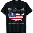 thumbnail image 1 of 9/11/2001 Memorial Quote USA Flag Patriots Day TShirt, 1 of 2
