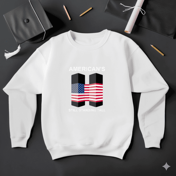 9-11 Never Forget America Still Standing Twin Towers Memorial Sweatshirt, up to size 5XL