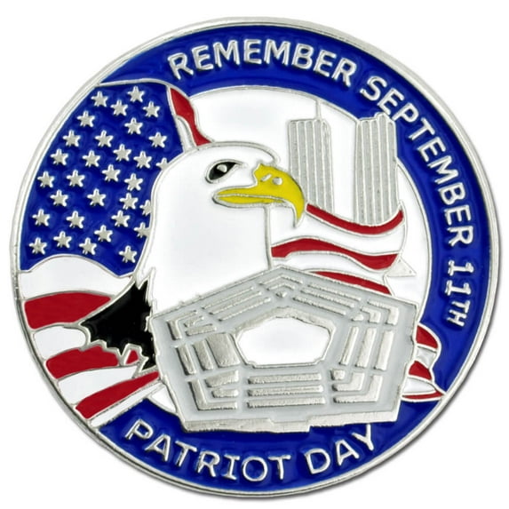 9/11 September 11 Patriot Day Twin Towers Lapel pin