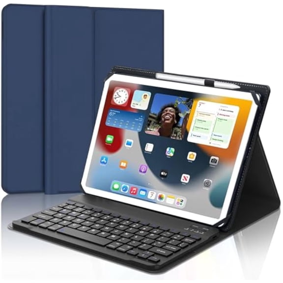 9–11" Universal Bluetooth Keyboard Case with Elastic Straps 中文翻译