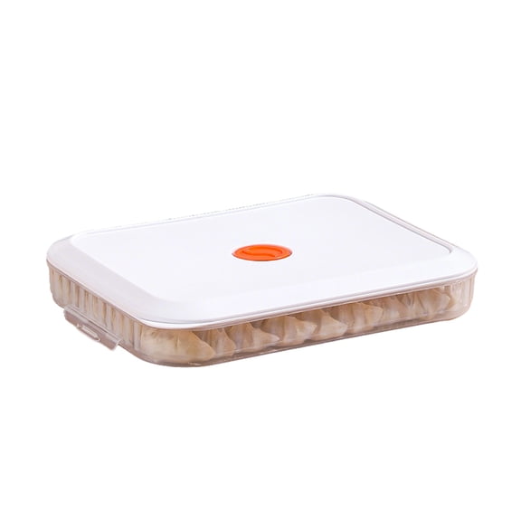 9*12" 1 Tier Stackable Food Storage Containers Clear Baked Goods Container with Lid, Airtight Cookie Carrier for Muffins Macarons, Dessert Carrier with Time Recorder, for Home Kitchen Pantry