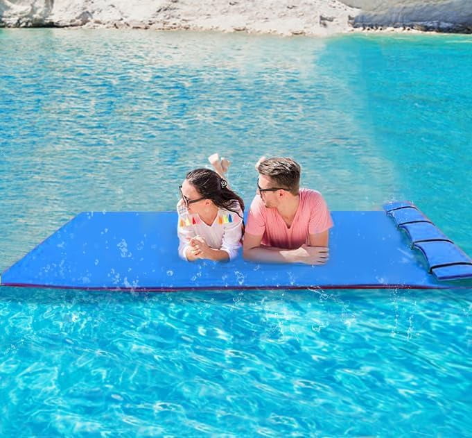 9/12/18 Ft Floating Mat, Lily Pad Floating Mat, Water Mat for 27 Adults, Floating Pad for Lake