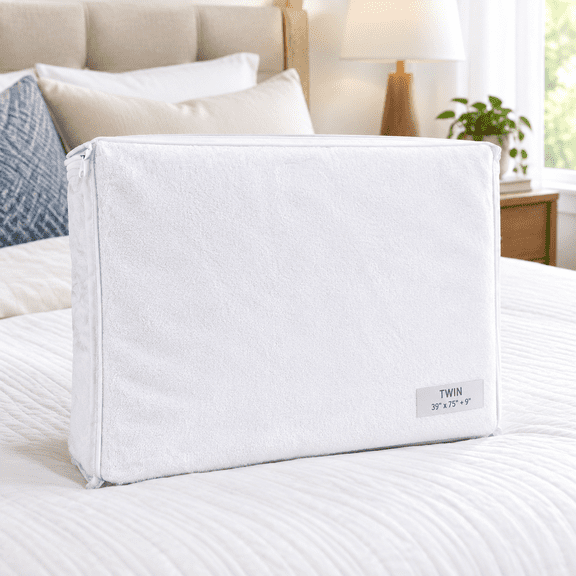 (9-12 In. Deep) Mattress Encasement - Waterproof Bed Proof Zippered Six-sided Cover