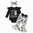 thumbnail image 1 of 9-12 Months Newborn Preemie Baby Bodysuit Boy Girl Climbing Suit Baby Girl Clothes Infant Girl Long Pant Set Clothes Black Bodysuit Baby Gift, 1 of 8