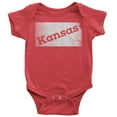 thumbnail image 1 of 9-12 Months / Red Kansas Baby Bodysuit Home Shirt, 1 of 8
