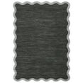 thumbnail image 1 of 9*12FT Washable Living Room Rug, Non-Slip and Soft Bedroom Rug,Low Pile, Foldable, Stain Resistant. Dark Gray, 1 of 9