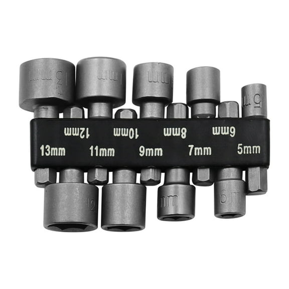 9/14Pcs Power Nut Driver Drill Bit Tool Set Driver Hexagonal Key Socket Wrench Screw Impacts Driver Bit for Power Tool