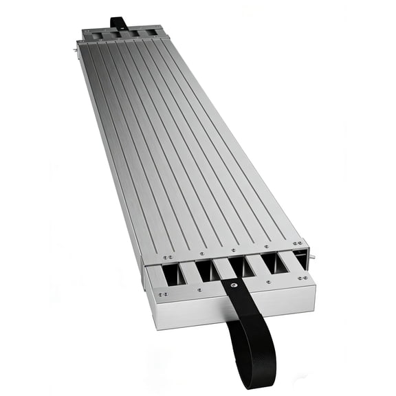 9-15ft Aluminum Work Plank, Telescoping Plank, 440LBS Capacity, Adjustable Aluminum Plank, Equipped with Skid-Proof Platform Scaffold Ladder Accessory
