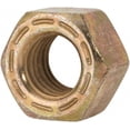 thumbnail image 1 of 9/16"-18 Hex Nut, Zinc Yellow, Grade 9, Made in USA (Quantity: 800), 1 of 1