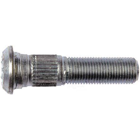 Dorman - Autograde 610-283.1 9/16-18 Serrated Wheel Stud - 0.650 In. Knurl, 2-17/32 In. Length