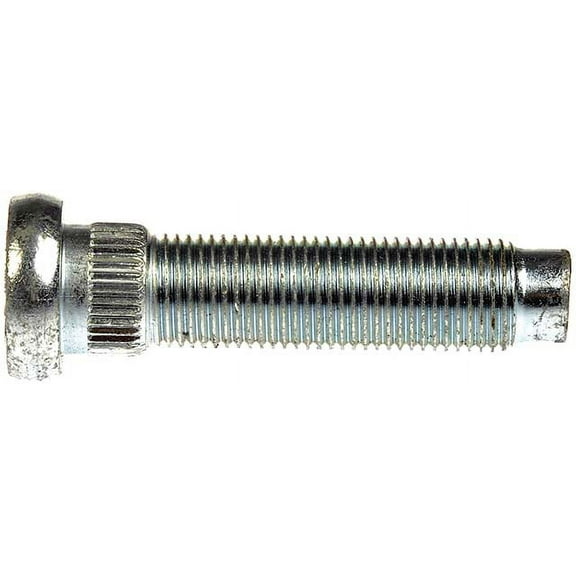 9/16-18 Serrated Wheel Stud - .658 In. Knurl, 2-7/16 In. Length Fits select: 2001-2002 DODGE RAM 2500, 2006-2008 DODGE RAM 3500
