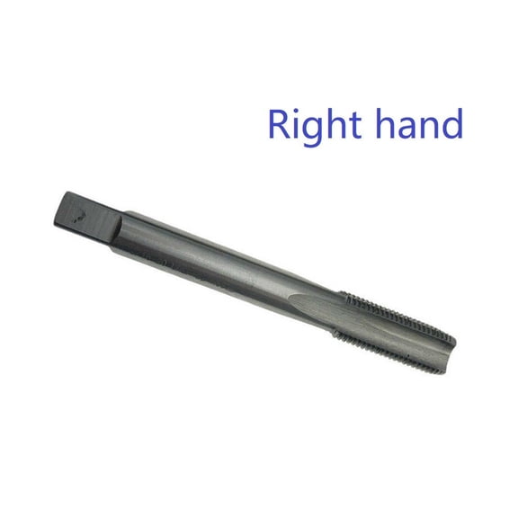 9/16-20 TPI HSS Right & Left Hand Tap for Bike Crank Repair, High Steel Thread Restoration Tool, Precision Single Tap & Die Set for Stripped Metal Thread, Bottom Bracket Threading(Right hand)