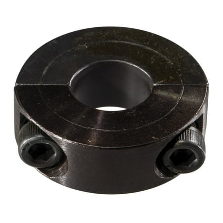 9/16" Black Oxide Steel Double Split Shaft Collar (2 pcs.)