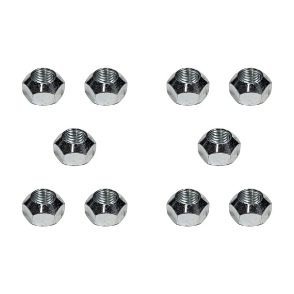 9/16" Cone Lug Nut - 7000-8000 lb Capacity, Pack (10 pc)