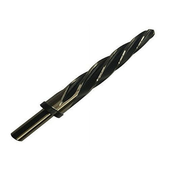 9/16" HSS 1/2" Straight Shank Bridge Reamer, Black & Gold (KFD), Premium, KFDRBSS9/16