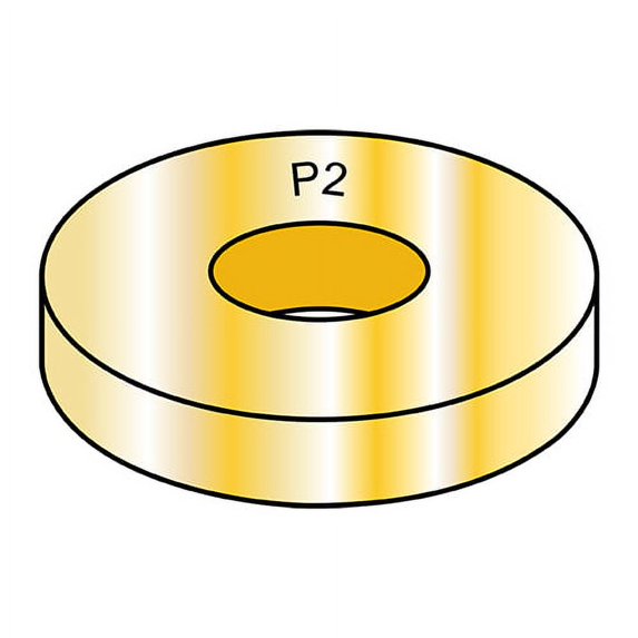 9/16 S A E Through Hardened Washer Zinc Yellow (Pack Qty 400) BC-56WSAEH