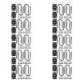 thumbnail image 1 of 9/16" Trailer U-bolt kit for 3" Tube 5200 - 7000 lb Axles, Case (10 pc), 1 of 1
