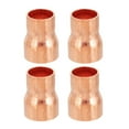 thumbnail image 1 of Copper Reducers 99.9% Pure Copper Reducing Coupling Pressure Fitting Pipe Tube Connector Adapter 9/16" to 1/2" 4, 1 of 5