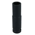 thumbnail image 1 of 9/16in Double Deep Impact Imperial SAE Socket 1/2in Drive 6 Sided Single Hex, 1 of 3