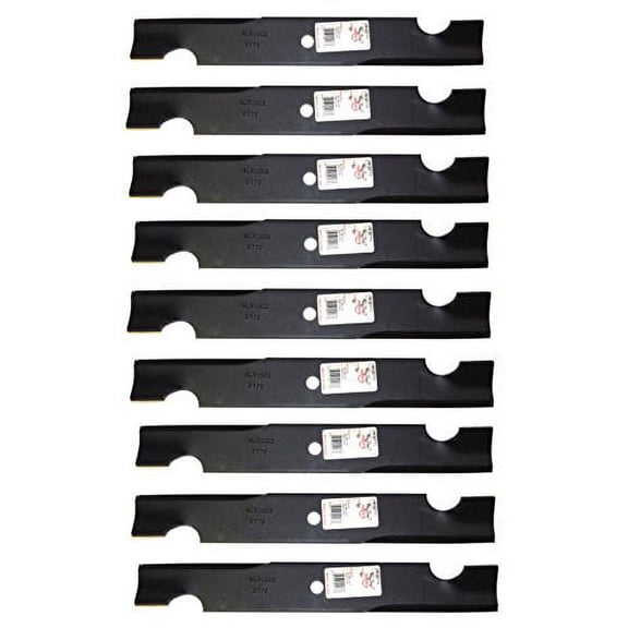 (9) 2173 Rotary Heavy Duty Blades Compatible With Bobcat 112111-02, 32022A