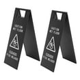 thumbnail image 1 of 9*23.6in 2Pcs Stainless Steel Wet Floor Sign, Caution Wet Floor Sign Safety Warning Sign, 1 of 9