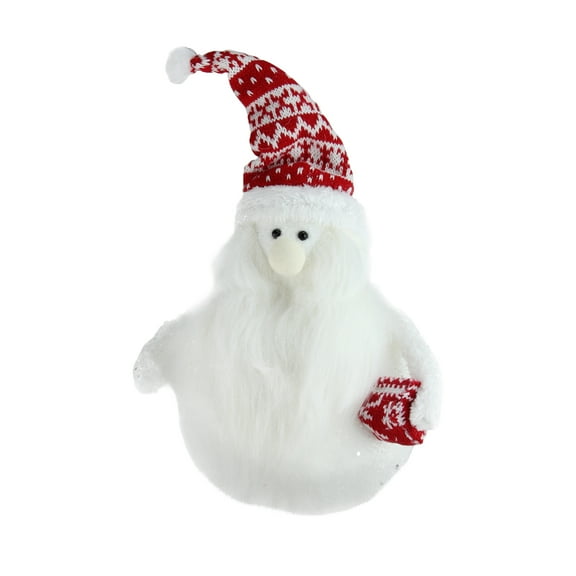 Northlight Nordic Noah Santa Gnome Christmas Figure - 9.25" - Red and White