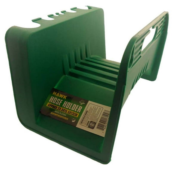 9.25" X 6" X 5" Plastic, Wrap Around Style Garden Hose Holder