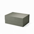 thumbnail image 1 of 9.25"X6.7"X3.93" Geoto A5 Deep Size Gift Wrapping Box, Magnetic Closure Collapsible White Black Magnet Gift Packaging Box(Grey), 1 of 6