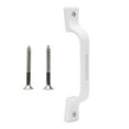 9.25in Plastic Grab Handle Entry Door Assist Bar White for RV Trailer Camper Motor Home Yacht